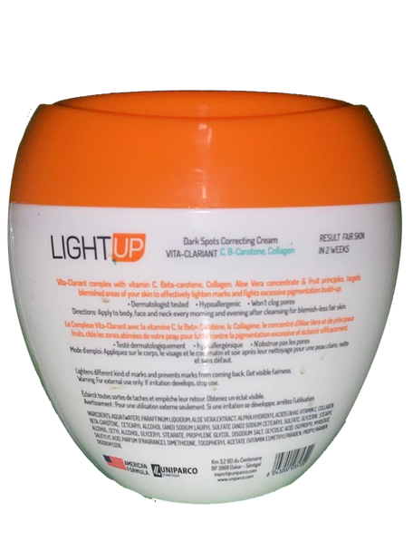 LightUp Dark Spots Correcting Cream 200ml Light up