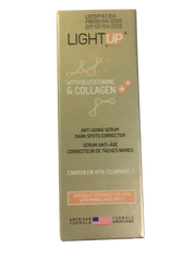 LIGHT UP(Gold / Glutatione) Anti Aging Serum with Glutatione 1oz / 30ml Light up