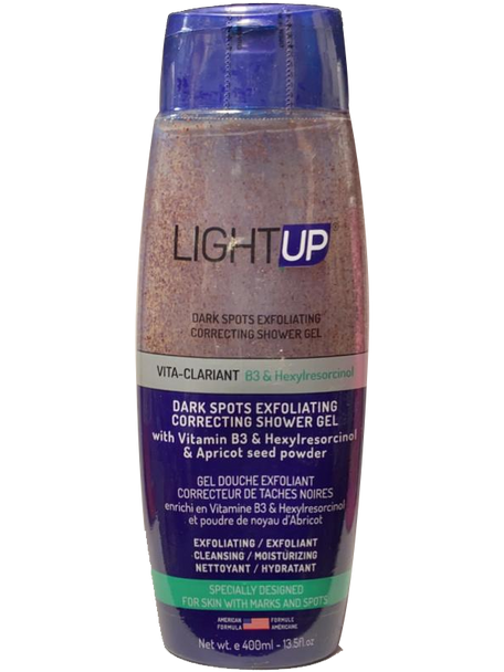 Lightup Dark Spots Exfoliating Correcting Body Wash 400ml Light up