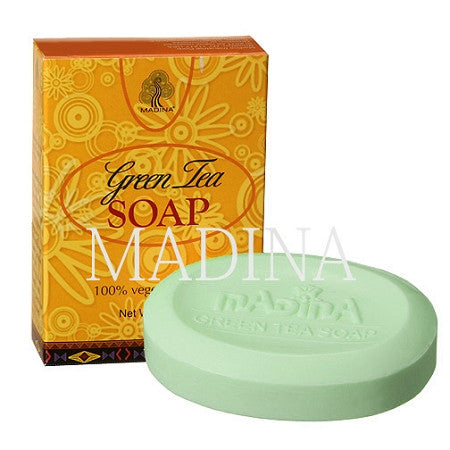 Madina Green Tea Soap with Vit.E 3.5 oz MADINA