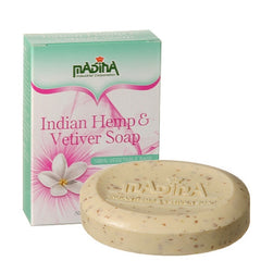 Madina Indian Hemp & Vetiver Soap 3.5 oz MADINA