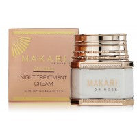 MAKARI 24K GOLD NIGHT TREATMENT JAR CREAM 3.38OZ/100ML Makari