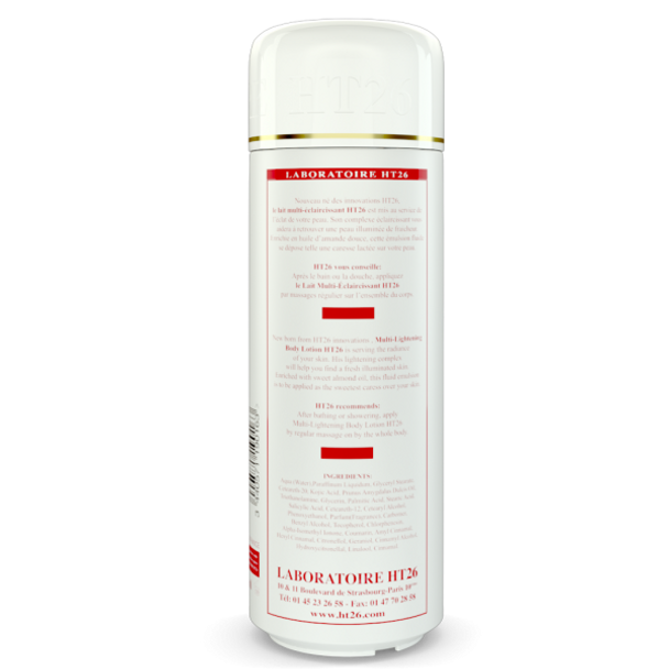 HT26 ANTI-Taches Multi-Eclaircissami Body Lotion(White cap / Gold Logo) 17.6 oz / 500 ml HT26