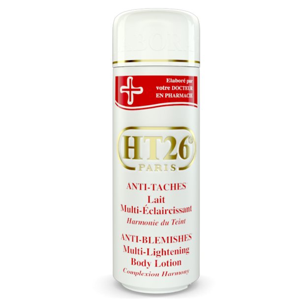 HT26 ANTI-Taches Multi-Eclaircissami Body Lotion(White cap / Gold Logo) 17.6 oz / 500 ml HT26