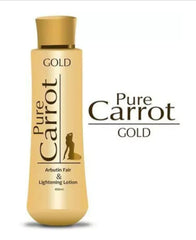 PURE CARROT GOLD ARBUTIN FAIR & LIGHTENING LOTION PURE CARROT GOLD