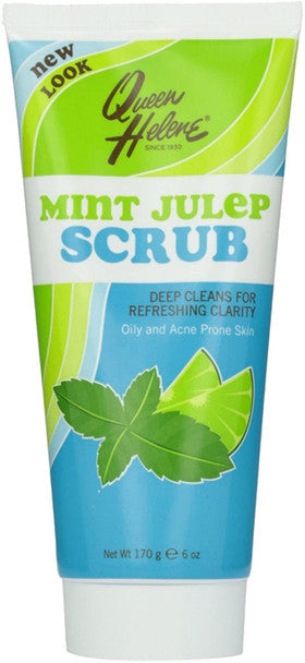 QUEEN HELENE Natural Facial Scrub, Mint Julep 6 oz QUEEN HELENE