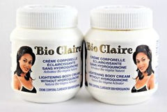 Bio Claire Lightening Body Jar Cream 4.4oz (3 Pack) Bio Claire