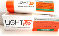 LIGHT UP(Orange / C,B-Carotene) Dark Spots Correcting Tube Cream with Vitamin 1.41oz / 40g Light up