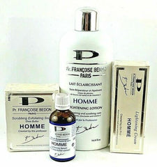 Pr. Francoise Bedon Homme Lightening Lotion, Soap,Serum and Tube Cream Pr. Francoise Bedon