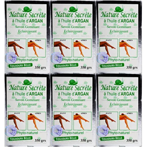 Nature Secréte Exfoliating Soap 350g (3 pack) Nature secret