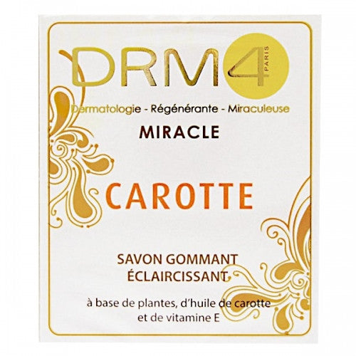 DRM4 MIRACLE Carrot Lightening Scrubbing Soap 200g / 7oz DRM4 MIRACLE