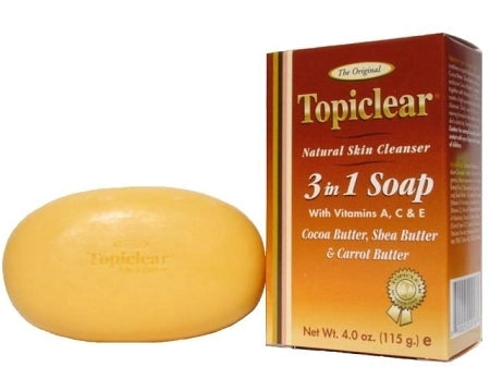 Topiclear Gold 3 in 1 Soap 4 oz / 115 g Topiclear