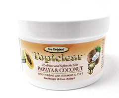 Topiclear Papaya & Coconut Jar Cream 18oz/ 510g Topiclear