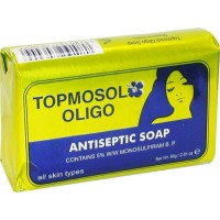 Topmosol Oligo Antiseptic Soap 2.81oz/80g X3pcs TETMOSOL