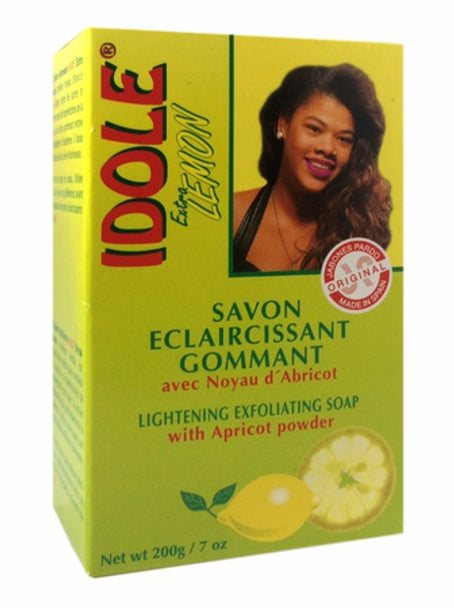 Idole Extra Lemon Lightening Exfoliating Soap 7 oz / 200g Idole